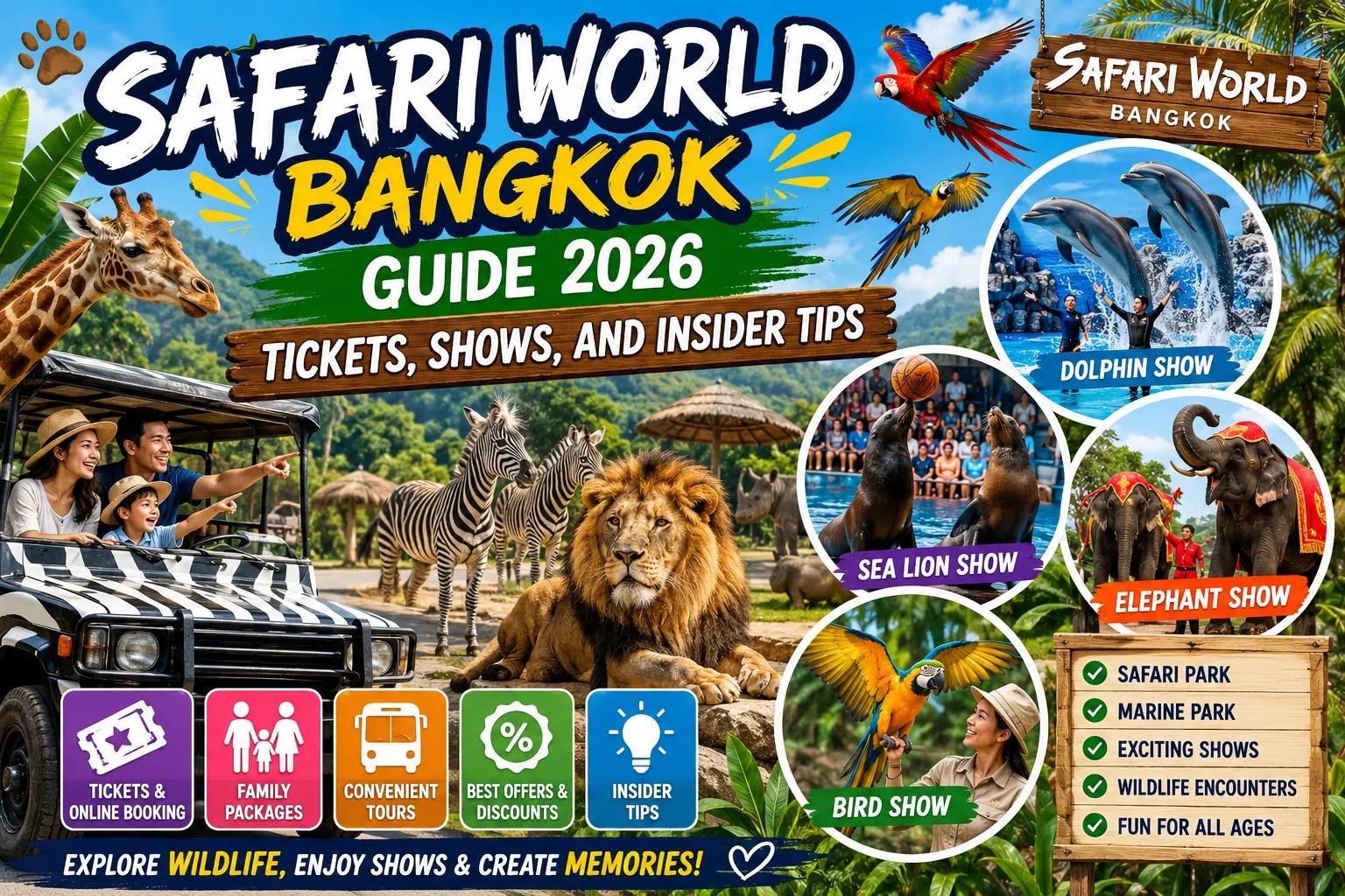 Safari World Bangkok Guide 2026: