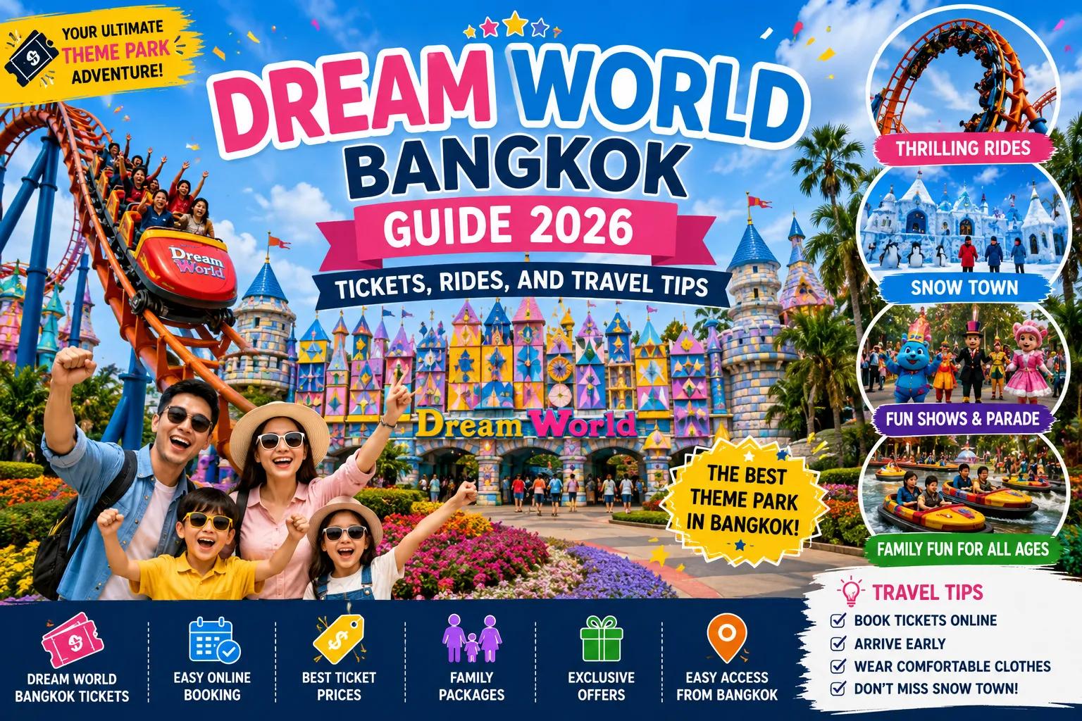 Dream World Bangkok Guide 2026: Tickets, Rides, and Travel Tips