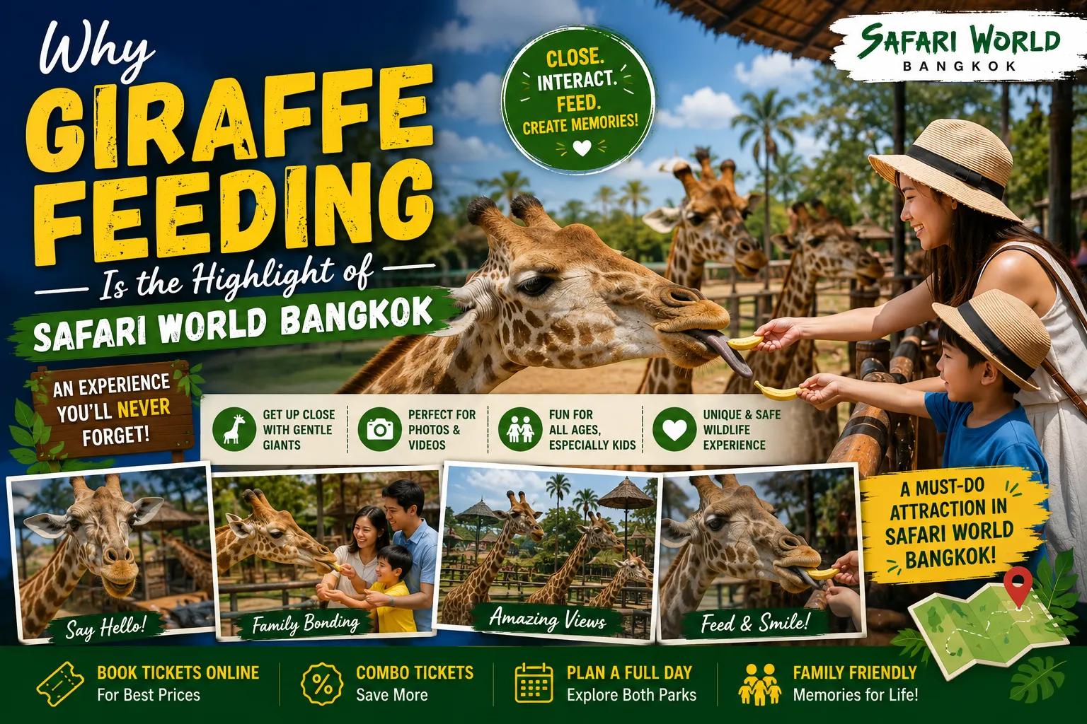 Why Giraffe Feeding Is the Highlight of Safari World Bangkok
